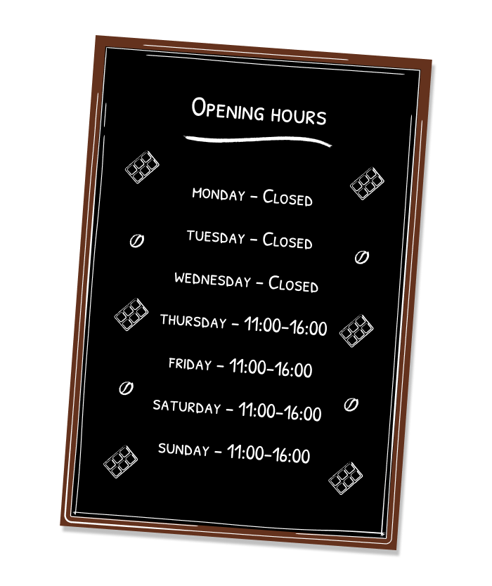 opening hours